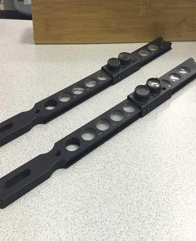 Optical Ophthalmic Retinoscopy Lens Rack Set Optometry Accessories