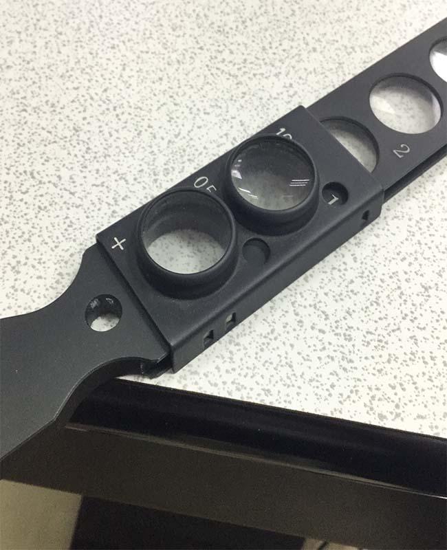 Optical Ophthalmic Retinoscopy Lens Rack Set Optometry Accessories