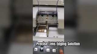 Watch: Optical Auto Lens Edger 8 - 80mm Lens Diameter / Automatic Emendation System Showcase