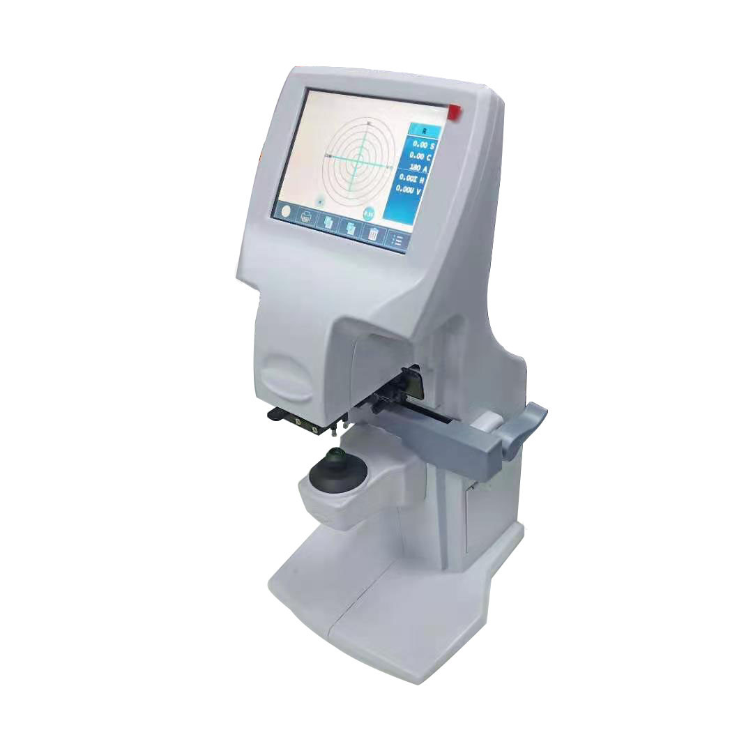 Optical Lensometer Meter Single/Continuous Measurement Mode USB/RS232 Data Output 0.01Δ Minimum