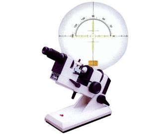 NJC-5 Optical Lensmeter Ophthalmic Instruments Manual Lensometer Internal Reading AC or 2 AA Batteries High Precision