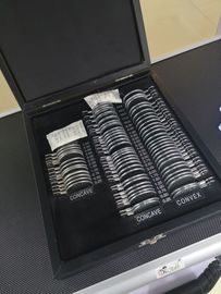 JIANPENG Optometry Trial Lens 40PCS Aluminium Case Clinic Optometry Trial Lens Set Metal Rim Material Highly Durable