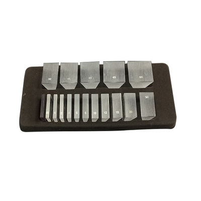 17pcs Glass K9 Ophthalmic Optical Prism Set With Aluminium Case